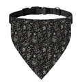 Motorcycle Words Pattern Print Over The Collar Dog Bandana