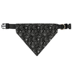 Motorcycle Words Pattern Print Over The Collar Dog Bandana