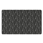 Motorcycle Words Pattern Print Polyester Doormat