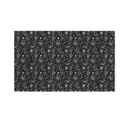 Motorcycle Words Pattern Print Polyester Flag