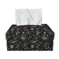 Motorcycle Words Pattern Print Rectangle Tissue Box Cover