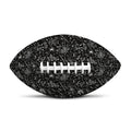 Motorcycle Words Pattern Print Rugby Ball
