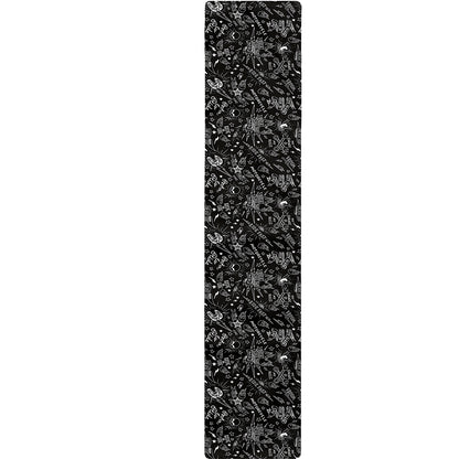 Motorcycle Words Pattern Print Table Runner