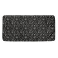 Motorcycle Words Pattern Print Towel