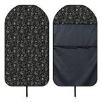 Motorcycle Words Pattern Print Waterproof Car Seat Cover