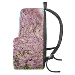 Mount Fuji And Cherry Blossom Print Backpack