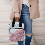 Mount Fuji And Cherry Blossom Print Bible Tote Bag