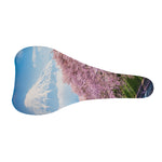 Mount Fuji And Cherry Blossom Print Bicycle Seat Cover