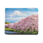 Mount Fuji And Cherry Blossom Print Bifold Wallet