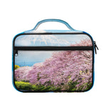 Mount Fuji And Cherry Blossom Print Briefcase Bible Bag
