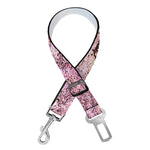 Mount Fuji And Cherry Blossom Print Dog Seat Belt