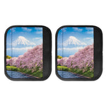 Mount Fuji And Cherry Blossom Print Handle Covers