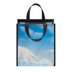 Mount Fuji And Cherry Blossom Print Insulated Lunch Tote
