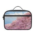 Mount Fuji And Cherry Blossom Print Portable Lunch Bag