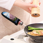 Mount Fuji And Cherry Blossom Print Skillet Handle Cover
