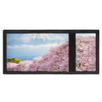 Mount Fuji And Cherry Blossom Print Trifold Wallet