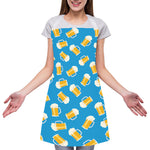 Mug Of Beer Pattern Print Adjustable Apron
