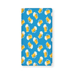 Mug Of Beer Pattern Print Baby Crib Sheet