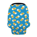 Mug Of Beer Pattern Print Baby Seat Cover