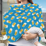 Mug Of Beer Pattern Print Baby Seat Cover