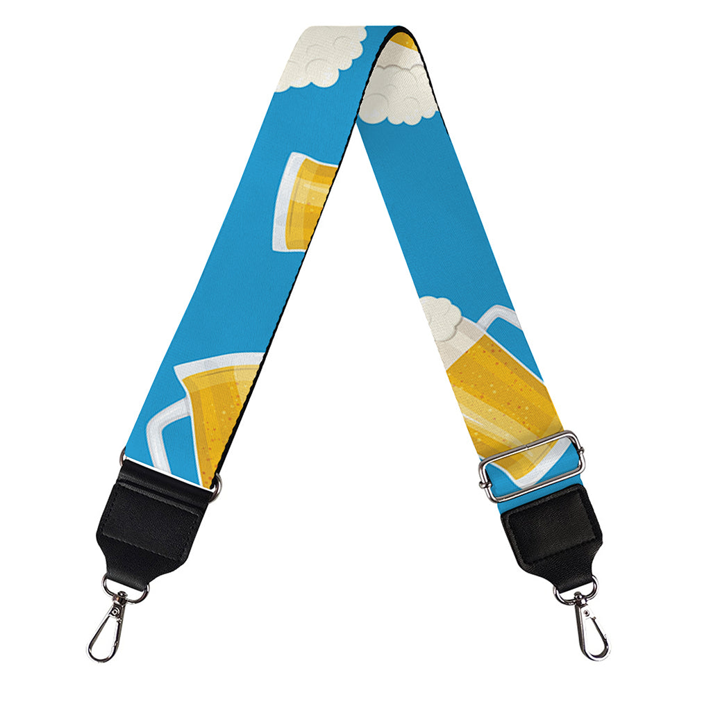 Mug Of Beer Pattern Print Bag Strap