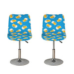 Mug Of Beer Pattern Print Bar Stool Covers