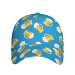 Mug Of Beer Pattern Print Baseball Cap