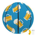 Mug Of Beer Pattern Print Basketball