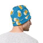 Mug Of Beer Pattern Print Beanie
