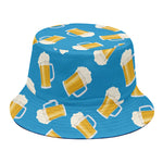 Mug Of Beer Pattern Print Bucket Hat