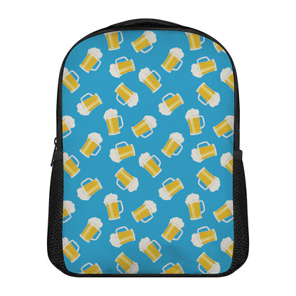 Mug Of Beer Pattern Print Casual Backpack