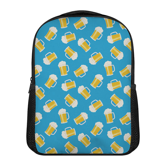 Mug Of Beer Pattern Print Casual Backpack