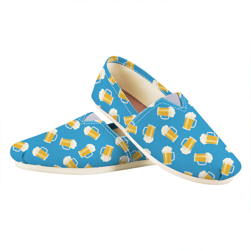 Mug Of Beer Pattern Print Casual Shoes