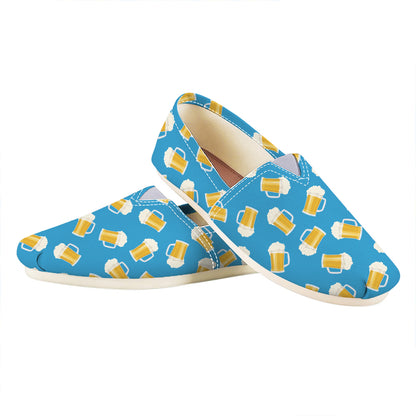 Mug Of Beer Pattern Print Casual Shoes