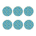 Mug Of Beer Pattern Print Coaster Set