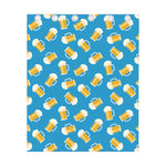 Mug Of Beer Pattern Print Curtain