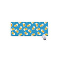 Mug Of Beer Pattern Print Extended Mouse Pad