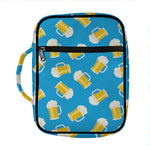 Mug Of Beer Pattern Print Front Pocket Bible Bag