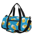 Mug Of Beer Pattern Print Gym Bag