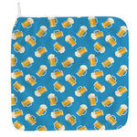 Mug Of Beer Pattern Print Hand Towel