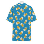 Mug Of Beer Pattern Print Hawaiian Shirt