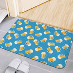 Mug Of Beer Pattern Print Indoor Door Mat