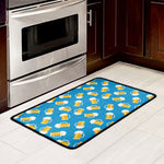 Mug Of Beer Pattern Print Kitchen Mat