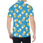 Mug Of Beer Pattern Print Men's Shirt