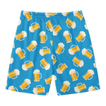 Mug Of Beer Pattern Print Men's Swim Trunks