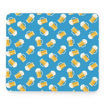 Mug Of Beer Pattern Print Mouse Pad
