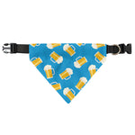 Mug Of Beer Pattern Print Over The Collar Dog Bandana