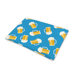 Mug Of Beer Pattern Print Pet Cooling Mat Cover
