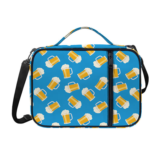 Mug Of Beer Pattern Print Shoulder Strap Bible Bag