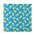 Mug Of Beer Pattern Print Silk Bandana